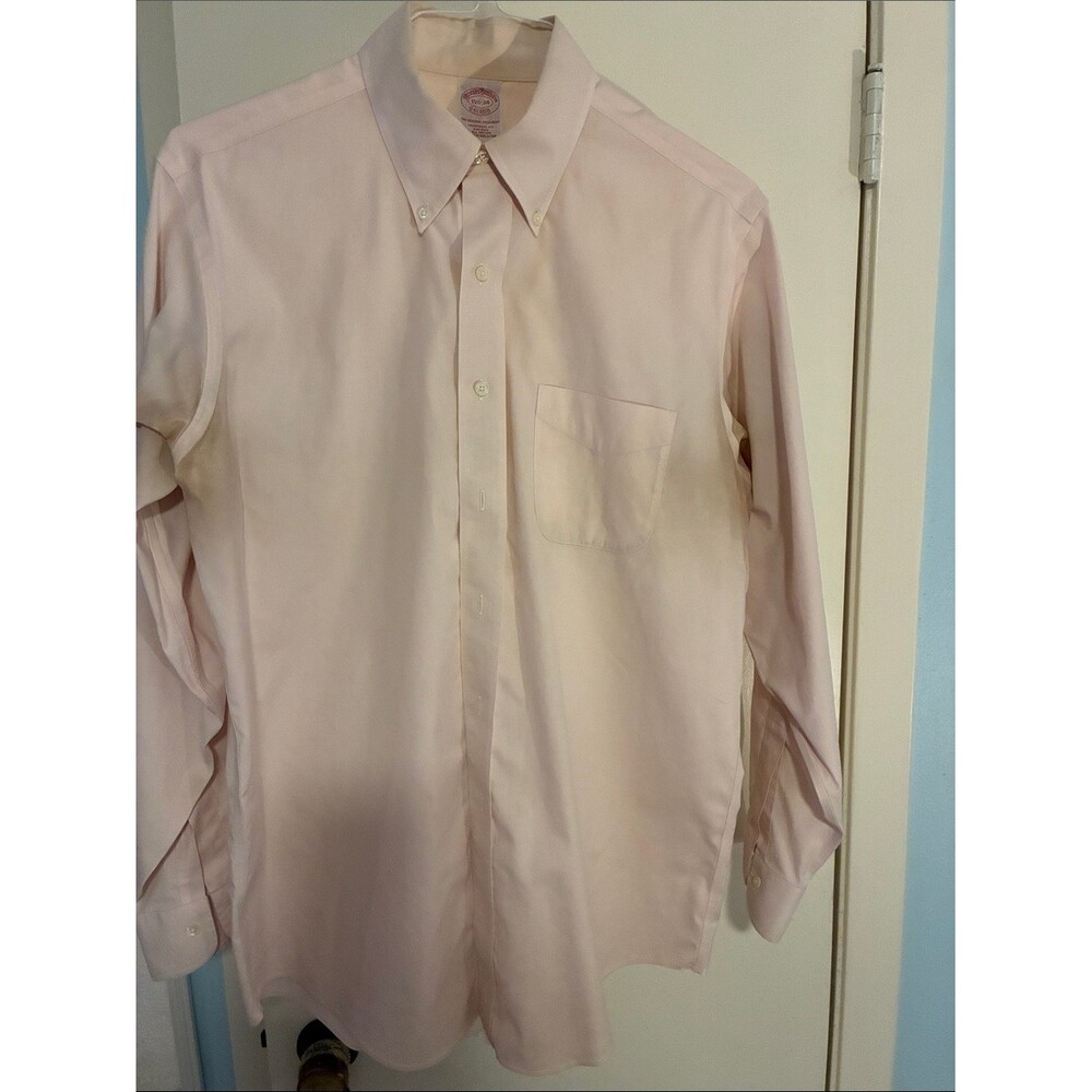 Brooks Brothers Light Pink Button-Down Dress Shirt